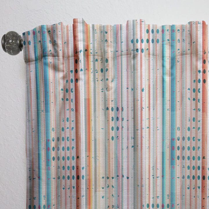Grunge Line - Modern &amp; Contemporary Curtain - 1 Panel