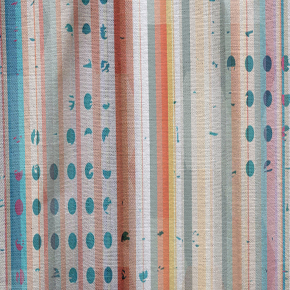 Grunge Line - Modern &amp; Contemporary Curtain - 1 Panel