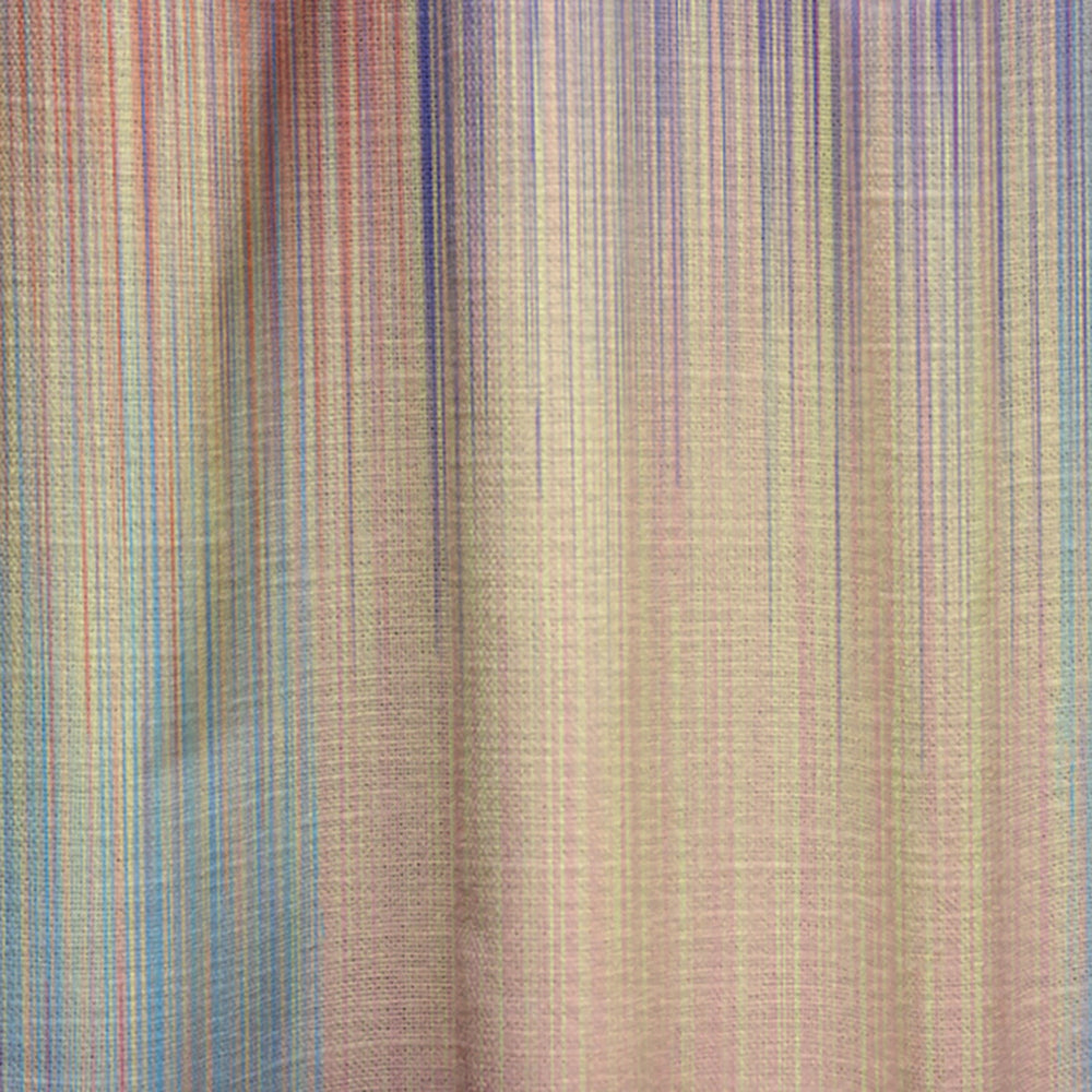 Grunge Stripes Pattern in Colors - Modern Curtain - 1 Panel