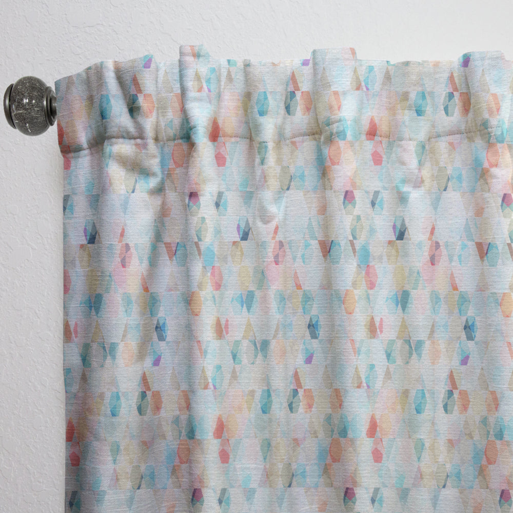 Cell Diamond Pattern - Modern &amp; Contemporary Curtain - 1 Panel