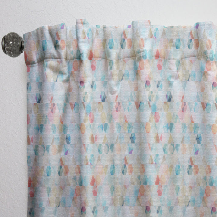 Cell Diamond Pattern - Modern &amp; Contemporary Curtain - 1 Panel