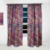 Abstract Floral Pattern' Bohemian & Eclectic Curtain Panel Blackout