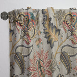 Vintage Indian Floral Pattern - Tropical Curtain - 1 Panel