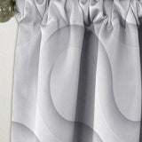 Wave Pattern' Scandinavian Curtain 1 Panel