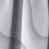 Wave Pattern' Scandinavian Curtain 1 Panel