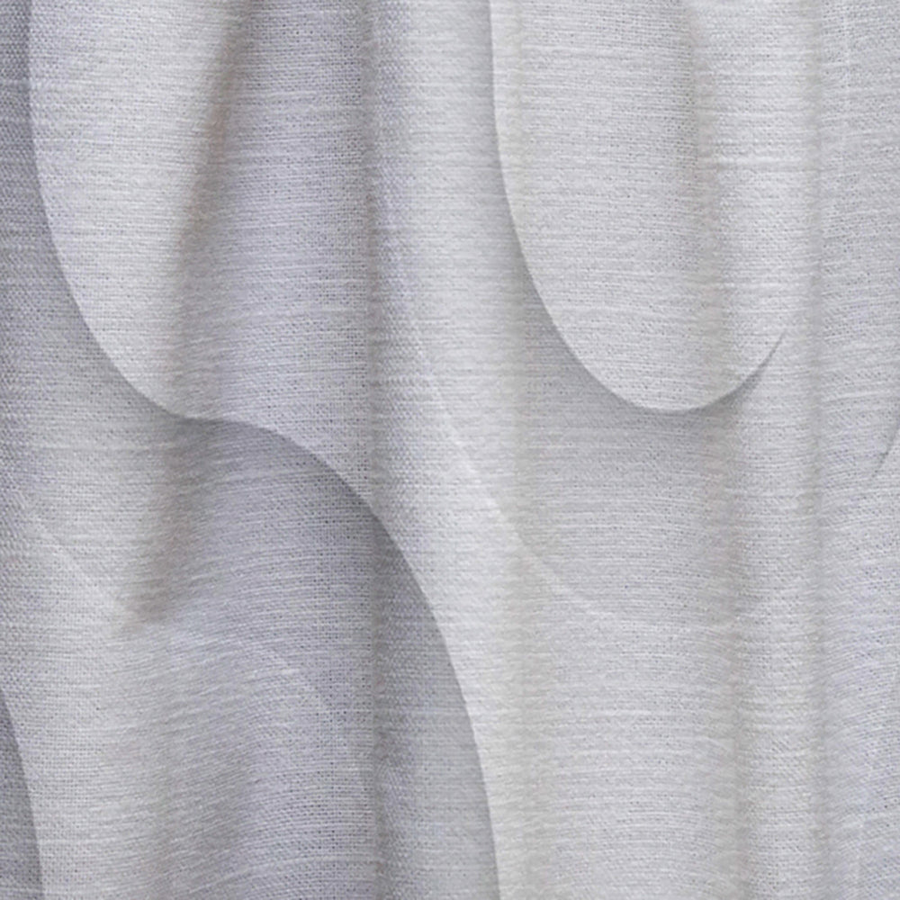 Wave Pattern - Scandinavian Curtain - 1 Panel