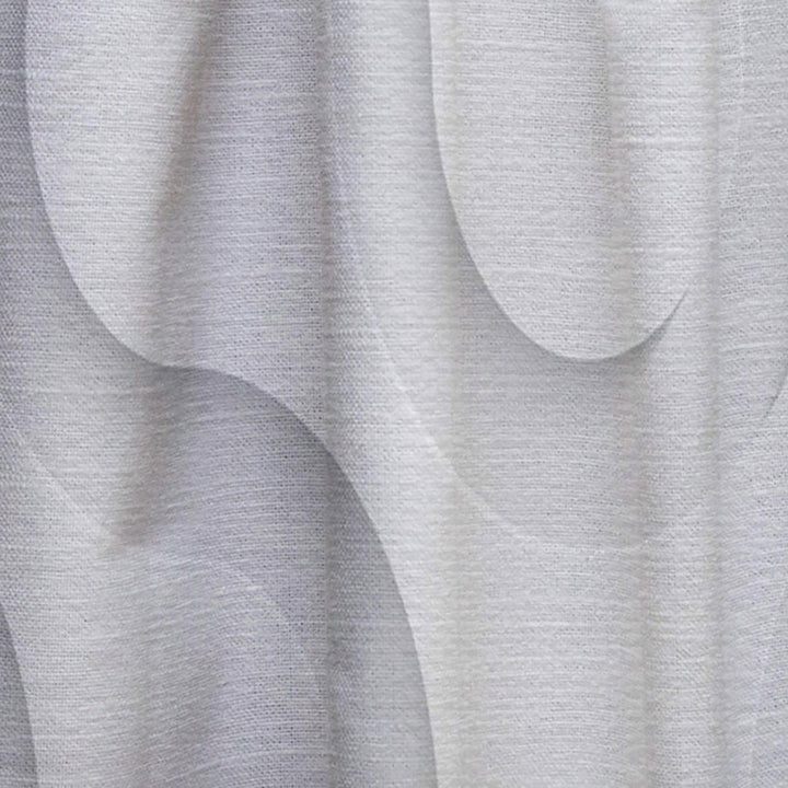 Wave Pattern - Scandinavian Curtain - 1 Panel