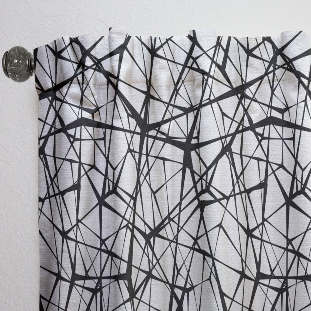 Web Pattern - Modern &amp; Contemporary Curtain - 1 Panel