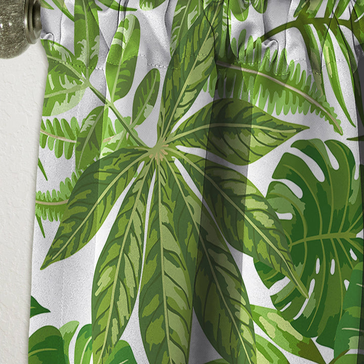 Exotic Pattern with Tropical Leaves - Tropical Curtain - 1 Panel