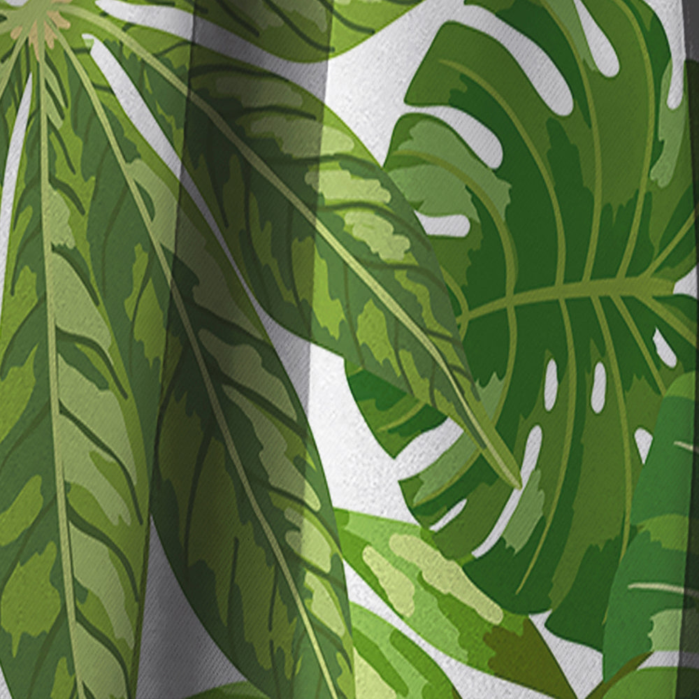 Exotic Pattern with Tropical Leaves - Tropical Curtain - 1 Panel