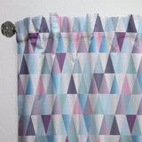 Diamonds Triangle Abstract Pattern - Modern Curtain - 1 Panel