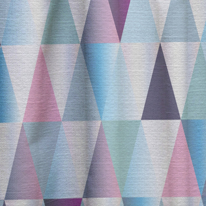 Diamonds Triangle Abstract Pattern - Modern Curtain - 1 Panel