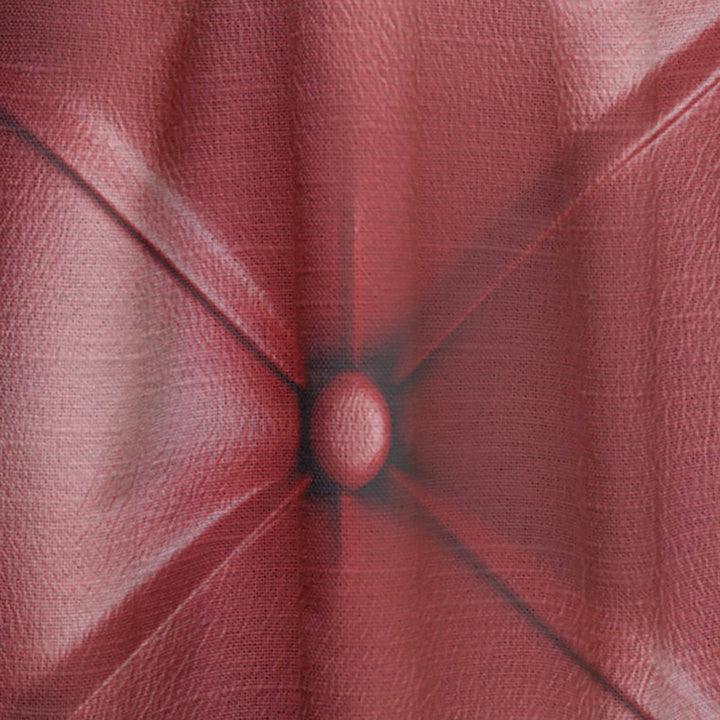 Luxury Classic Red Leather - Modern &amp; Contemporary Curtain - 1 Panel