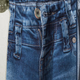 Blue Jeans Close-ups - Modern & Contemporary Curtain - 1 Panel