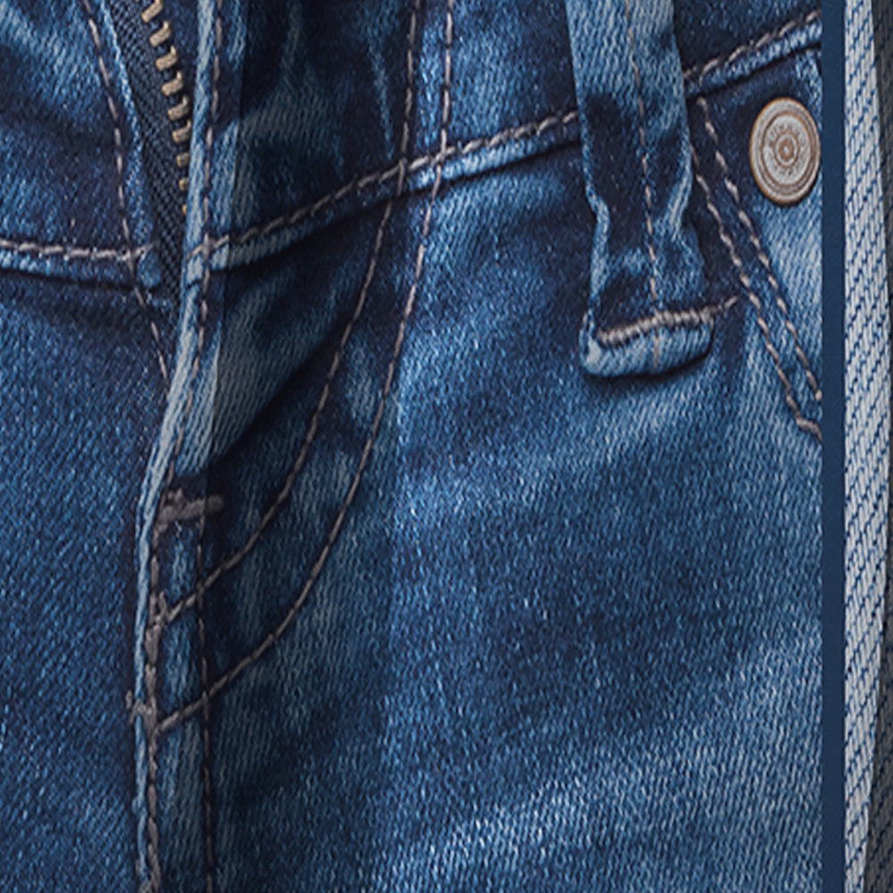 Blue Jeans Close-ups - Modern &amp; Contemporary Curtain - 1 Panel
