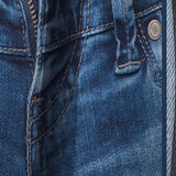 Blue Jeans Close-ups - Modern & Contemporary Curtain - 1 Panel