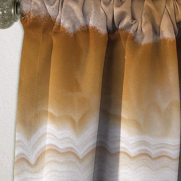 Marbled Stone Layers - Traditional Curtain - 1 Panel