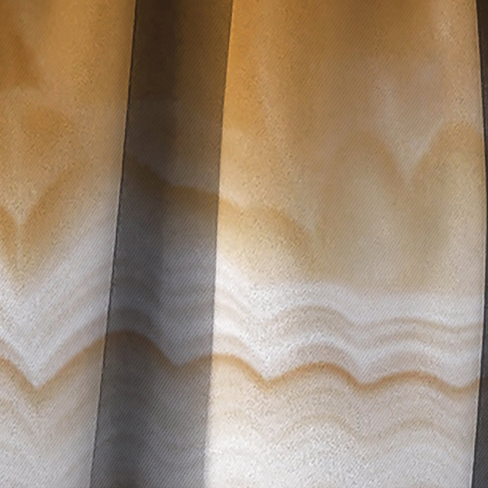 Marbled Stone Layers - Traditional Curtain - 1 Panel