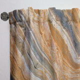 Segment Layers of Marbled Rock - Traditional Curtain - 1 Panel