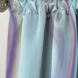 Marbled Liquid Agate Colours - Modern & Contemporary Curtain - 1 Panel