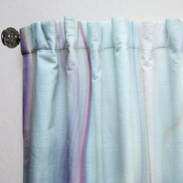 Marbled Liquid Agate Colours - Modern &amp; Contemporary Curtain - 1 Panel