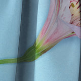 Fresh Beautiful Blooming Rose - Traditional Curtain - 1 Panel