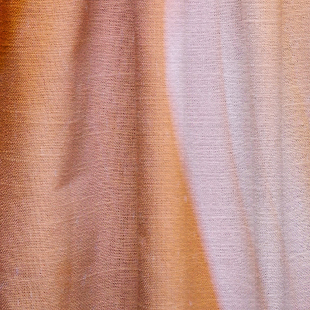 Mineral Orange Agate - Mid-Century Modern Curtain - 1 Panel