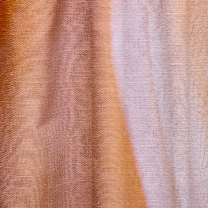 Mineral Orange Agate - Mid-Century Modern Curtain - 1 Panel