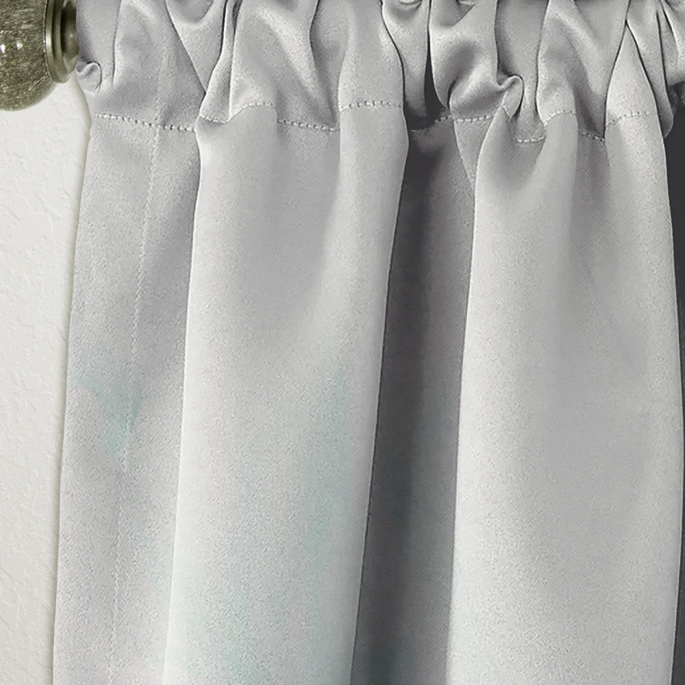 Cyan, Blue and Pink water in Ink Composition - Mid-Century Modern Curtain - 1 Panel