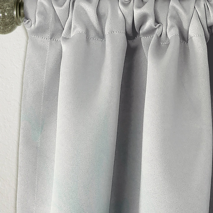 Cyan, Blue and Pink water in Ink Composition - Mid-Century Modern Curtain - 1 Panel