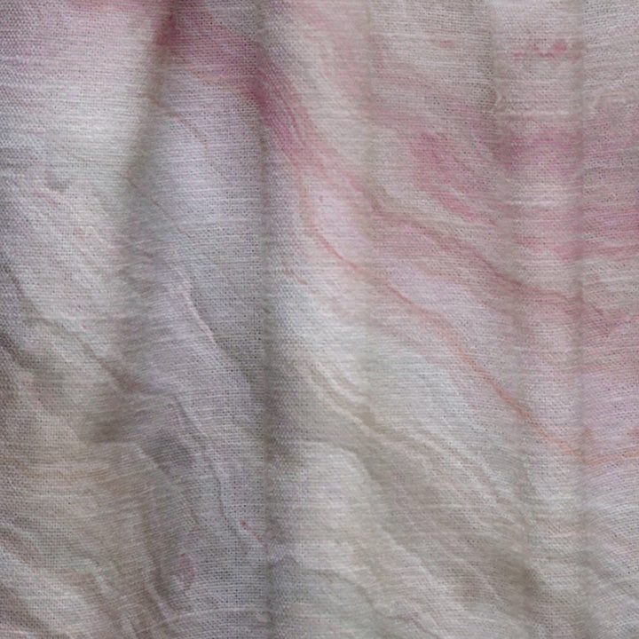 Grey Onyx with Rose Inclusions - Mid-Century Modern Curtain - 1 Panel