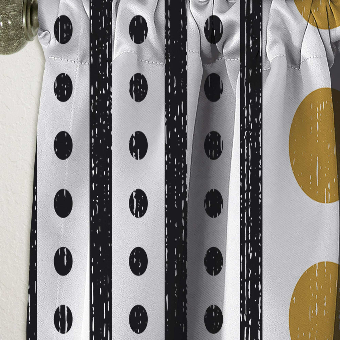 Retro Geometrical Abstract Minimal Pattern VII&