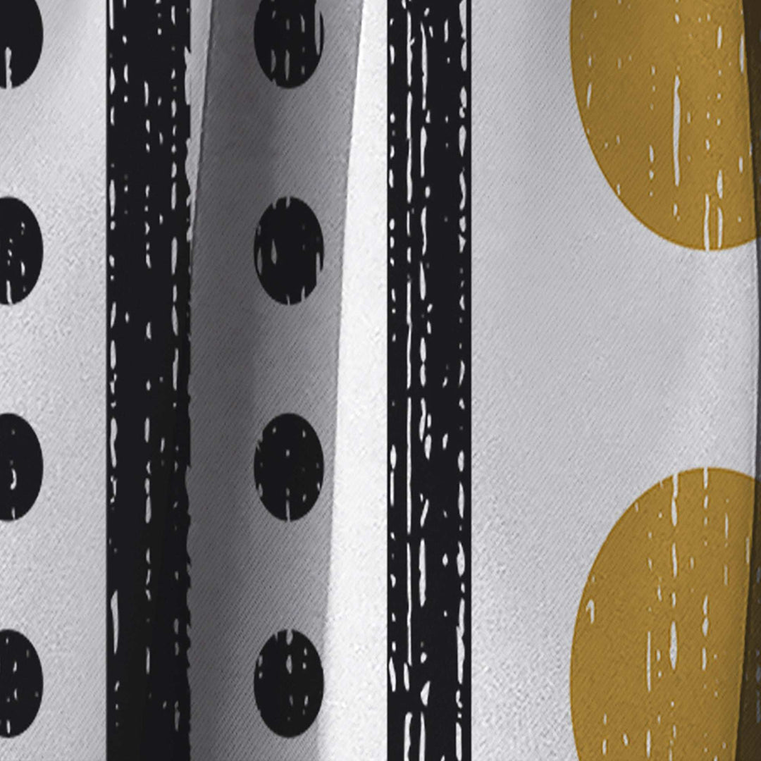 Retro Geometrical Abstract Minimal Pattern VII&