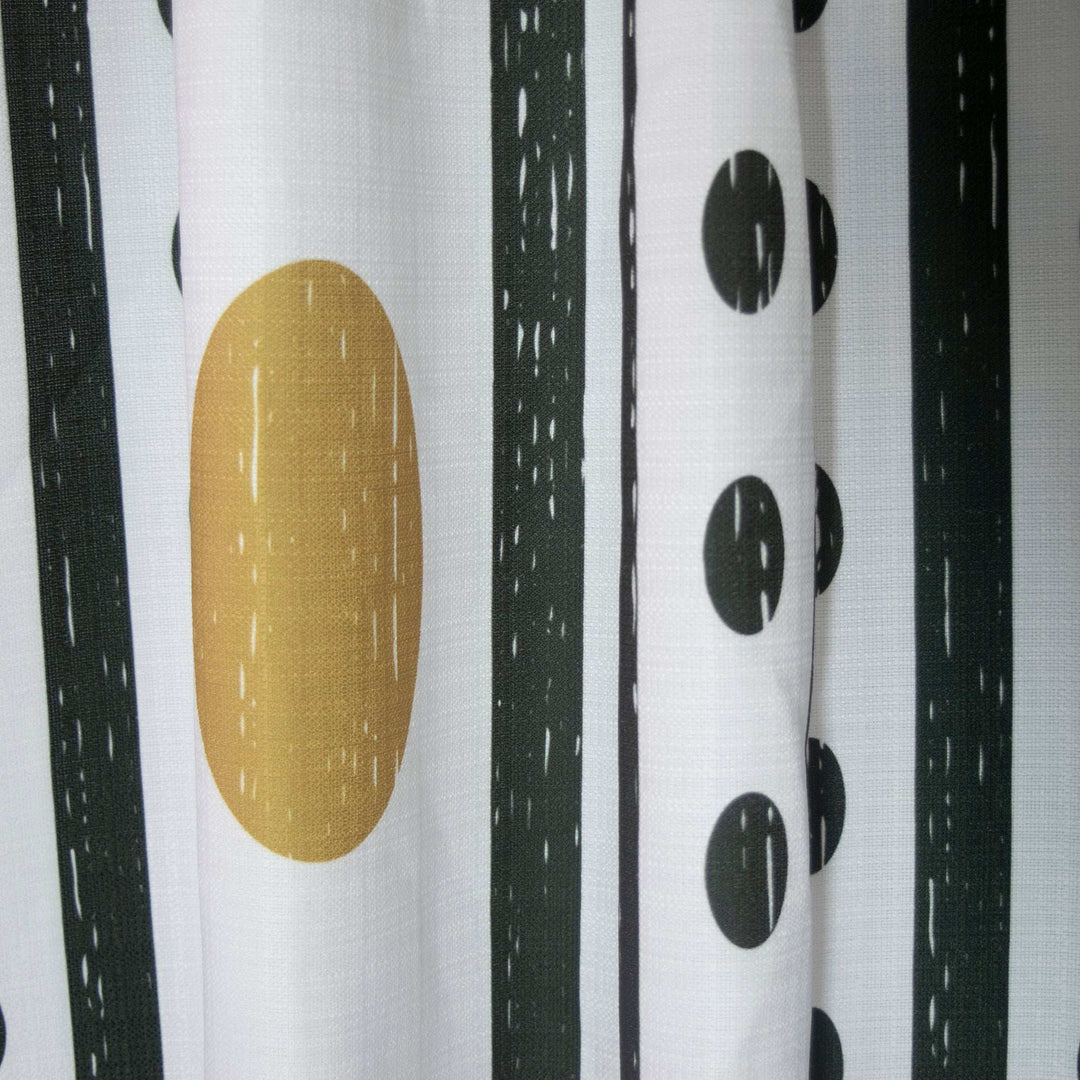 Retro Geometrical Abstract Minimal Pattern VII&