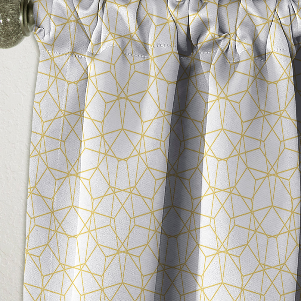 Abstract Geometrical - Mid-Century Modern Curtain - 1 Panel