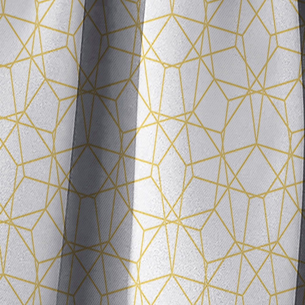 Abstract Geometrical - Mid-Century Modern Curtain - 1 Panel