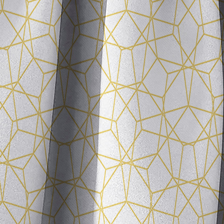Abstract Geometrical - Mid-Century Modern Curtain - 1 Panel