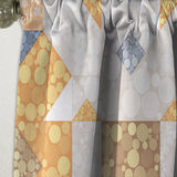 Geometric Retro Design I - Mid-Century Modern Curtain - 1 Panel