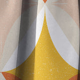Retro Abstract Design XII' Mid-Century Modern Curtain 1 Panel