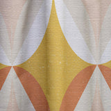 Retro Abstract Design XII' Mid-Century Modern Curtain 1 Panel