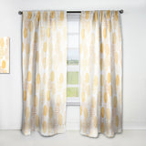 Circular Abstract Retro Geometric IX - Mid-Century Modern Curtain - 1 Panel