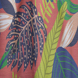 Retro Tropical Leaves I - Mid-Century Modern Curtain - 1 Panel