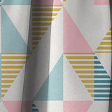 Diamond Retro XI - Mid-Century Modern Curtain - 1 Panel