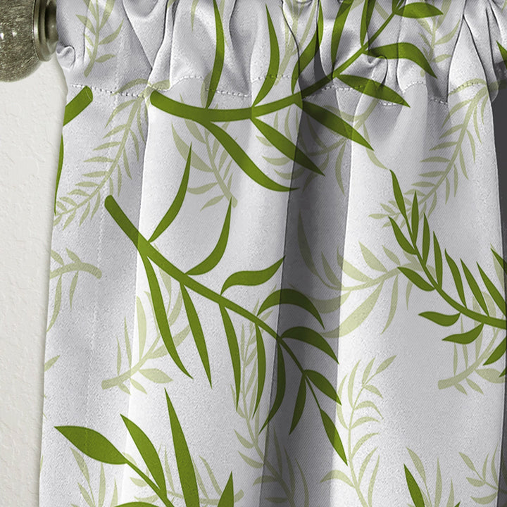 Tropical Botanicals I - Mid-Century Modern Curtain - 1 Panel