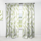 Tropical Botanicals I - Mid-Century Modern Curtain - 1 Panel