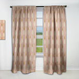 Pineapple Summer Bliss VII - Mid-Century Modern Curtain - 1 Panel