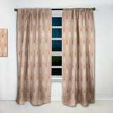 Pineapple Summer Bliss VII - Mid-Century Modern Curtain - 1 Panel