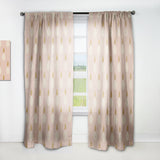 Pineapple Summer Bliss VII - Mid-Century Modern Curtain - 1 Panel