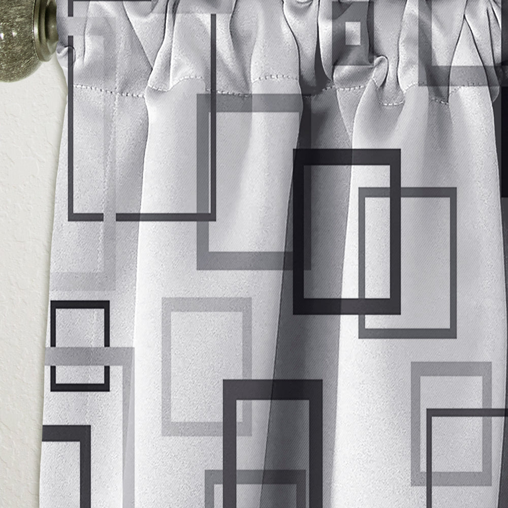 Abstract Retro Design II - Mid-Century Modern Curtain - 1 Panel
