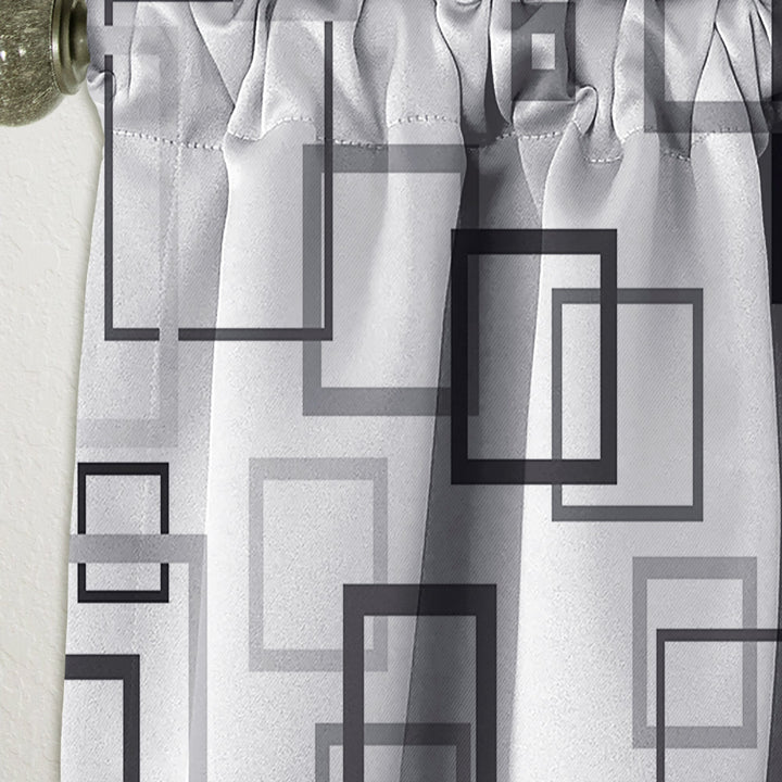 Abstract Retro Design II - Mid-Century Modern Curtain - 1 Panel